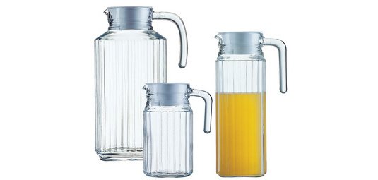 Arcoroc Pichet en verre 'Quadro', 1,1 L