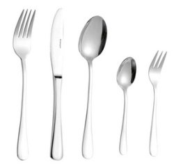 fourchette 'Sylvia', kit de 12, en acier inoxydable