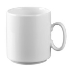 Tasse à café 'Diane', set de 6, blanc