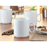 Tasse à café 'Diane', set de 6, blanc