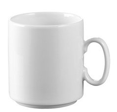 Tasse à café 'Diane', set de 6, blanc