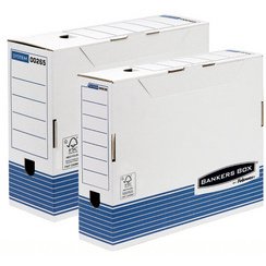 Archiefdozen BANKERS BOX SYSTEM  B 200 mm blauw