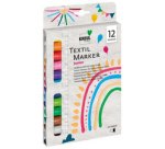 Marqueurs textiles medium 'Junior', set de 12