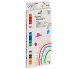 Marqueurs textiles medium 'Junior', set de 18