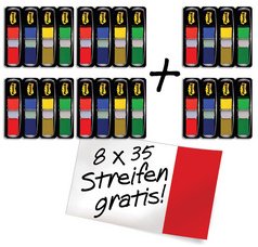 Marque-page Index mini, 11,9 x 43,2 mm, 4+2 gratuits