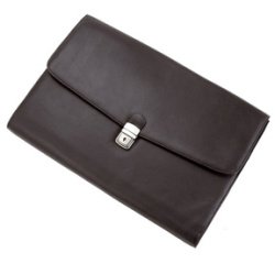 Porte-documents 'UDINE', cuir, noir