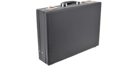 Attaché-case 'PONTE', similicuir, noir