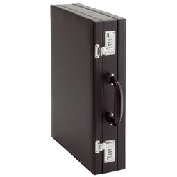 Attaché-case 'PONTE', similicuir, noir