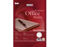 bloc-notes à spirale, format A4, 40 feuilles, quadrillé