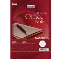 Notitieblokje met spiraal A4-formaat 40 vellen geruit