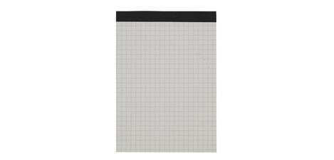 Bloc-notes 'Recycling' A6, quadrillé 5 mm