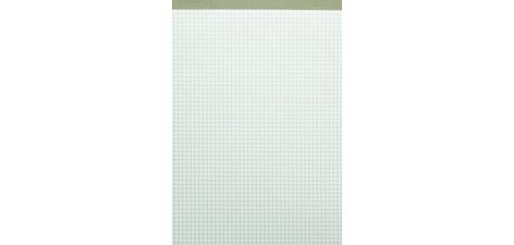 Bloc-notes 'Recycling' A6, quadrillé 5 mm