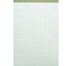 Bloc-notes 'Recycling' A5, quadrillé 5 mm