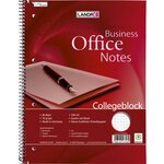 Cahier 'Business Office Notes', format A5, quadrillé