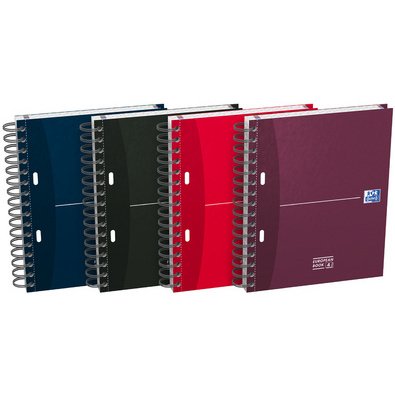 Cuaderno espiral Oxford Office Essentials European Book 14,8 x 21 cm 5 x 5 mm 100 HOJAS