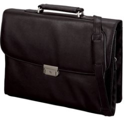 Porte-documents 'CANTANA', similicuir, noir