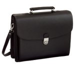 Porte-documents 'FORTE', similicuir, noir