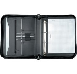 Serviette classeur 'LIMONE', A4, similicuir