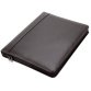 Serviette classeur 'MONZA', A4, similicuir, noir