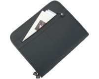 Conférencier 'MILANO', A4, similicuir, noir