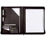 Conférencier 'CATANA', A4, cuir nappa, noir