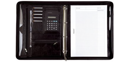 Serviette classeur 'MASSA', A4, similicuir