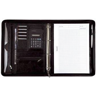 Serviette classeur 'MASSA', A4, similicuir