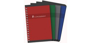 Spiral notebook Conquérant 11 x 17 cm small squares 100 pages