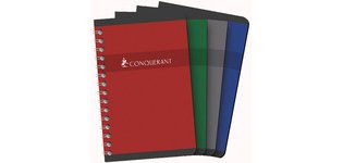 Schrift integrale binding CONQUERANT SEPT 110 x 170 mm geruit 100 pagina's