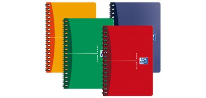 Office Carnet à spirale, 90 x 140 mm, 100 pages