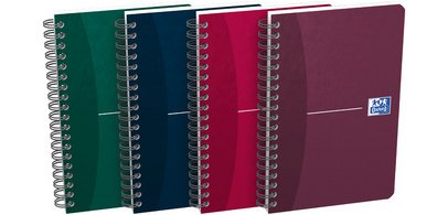 Office Carnet à reliure spirale, 110 x 170 mm 180 pages quadrillé