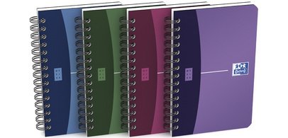 Office Carnet reliure spirale, 90 x 140 mm, 90 feuilles quadrillé