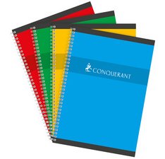 CONQUERANT SEPT schrift met integrale binding, 240 x 320 mm Seyès