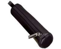 Trousse, cuir nappa, noir