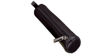 Pouch, nappa leather, black