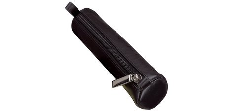 Trousse, cuir nappa, noir