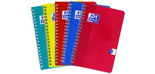 Carnet reliure intégrale, 90 x 140 mm, quadrillé 5x5
