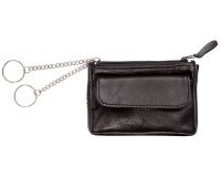Etui porte-clés, cuir nappa, noir