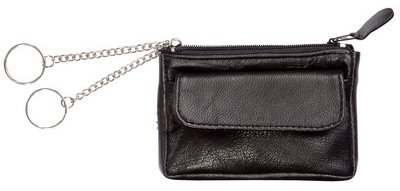 Etui porte-clés, cuir nappa, noir