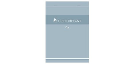 CONQUERANT SEPT Bloc-notes Eco, 148 x 210 mm