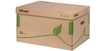 ECO lid archive container, brown