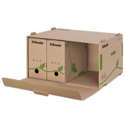 Container d'archives ECO pour classeurs, brun