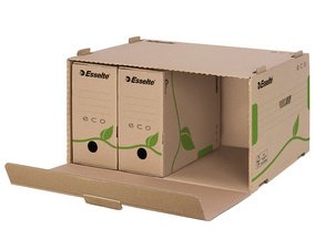 Container d'archives ECO pour classeurs, brun