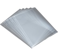 Pochettes de rechange pour classeur à anneaux, A4