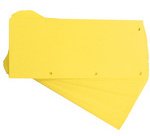 Intercalaires Duo, en carton, 240 x 105 mm