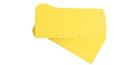 Intercalaires Duo, en carton, 240 x 105 mm