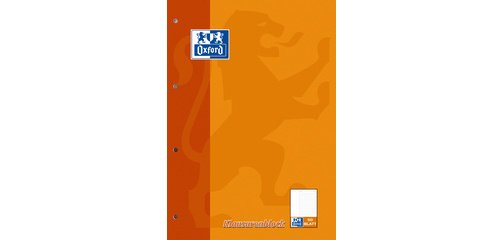 Klausurenblock, format A4, 100 pages, ligné