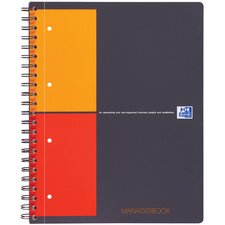 Internationaal schrift 'MANAGERBOOK', A4