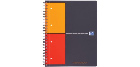 Internationaal schrift 'MANAGERBOOK', A4