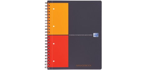 Internationaal schrift 'MANAGERBOOK', A4